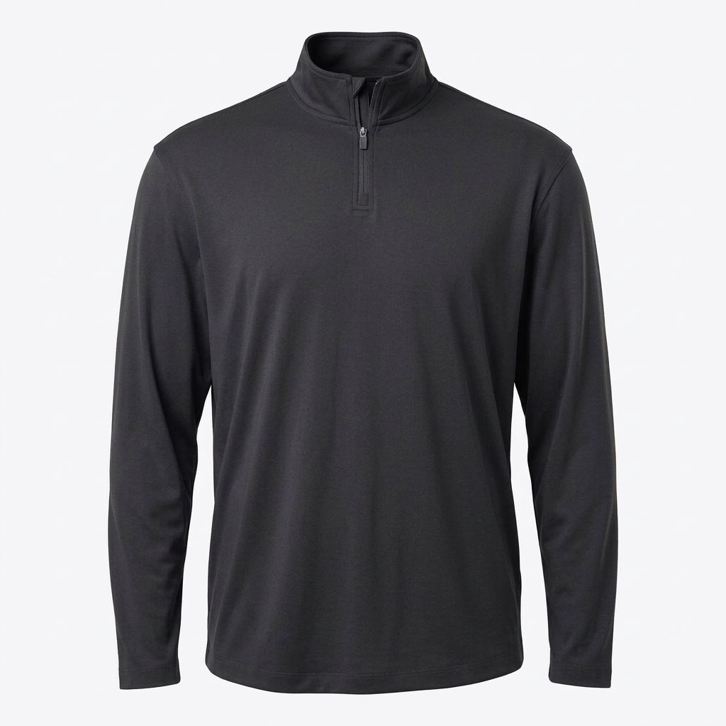Men's Performance Quarter-Zip Pullover with Custom Embroidery