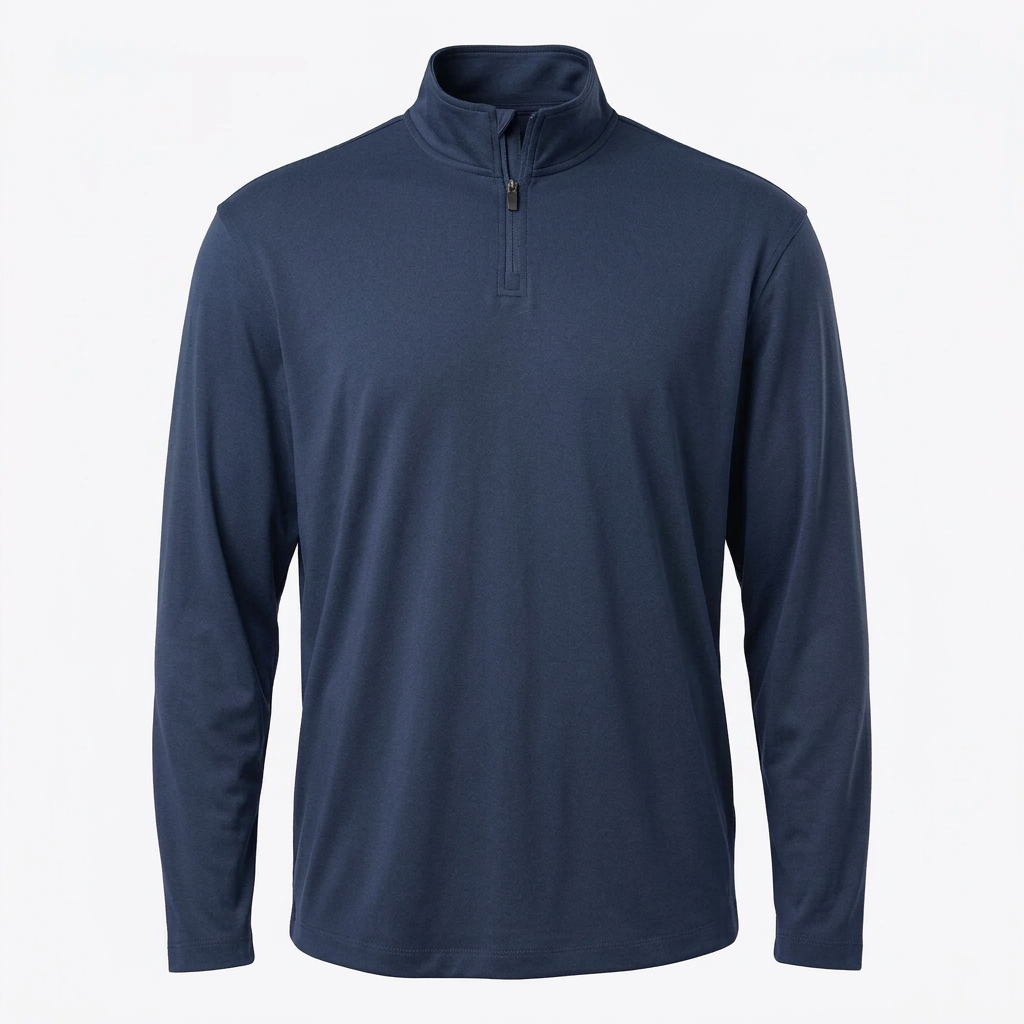 Men's Performance Quarter-Zip Pullover with Custom Embroidery
