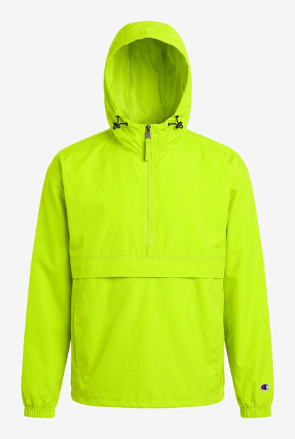 Champion Windbreaker with Embroidered Pocket Logo