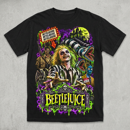 Beetlejuice Graphic Tee | Choose Your Shirt Brand