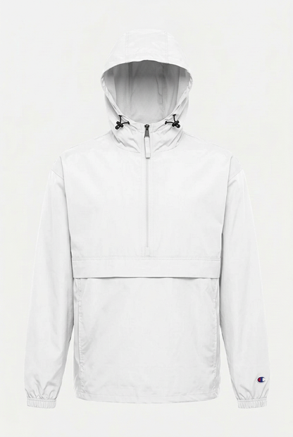 Champion Windbreaker with Embroidered Pocket Logo