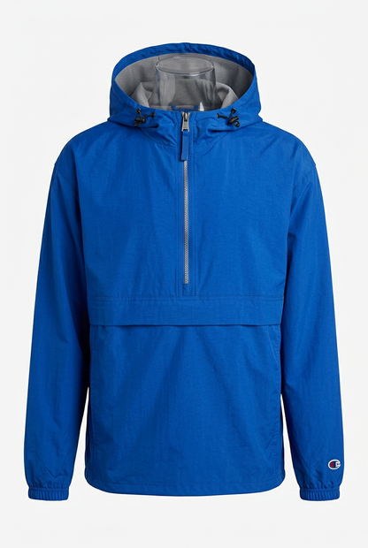 Champion Windbreaker with Embroidered Pocket Logo