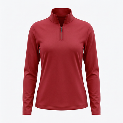 Women's Pro-Lock Performance Quarter-Zip with Custom Embroidery