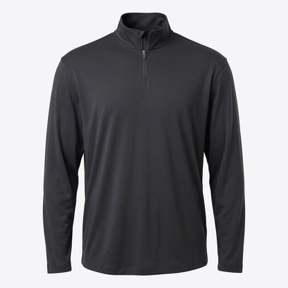 Men's Performance Quarter-Zip Pullover with Custom Embroidery