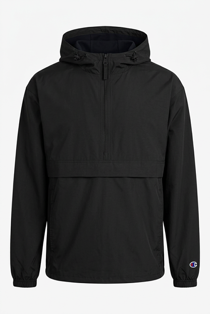 Champion Windbreaker with Embroidered Pocket Logo