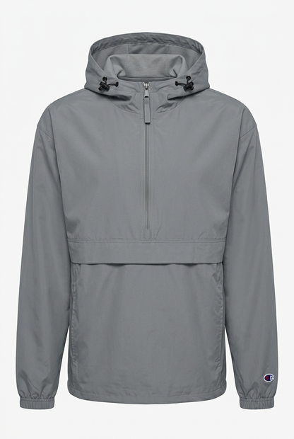 Champion Windbreaker with Embroidered Pocket Logo