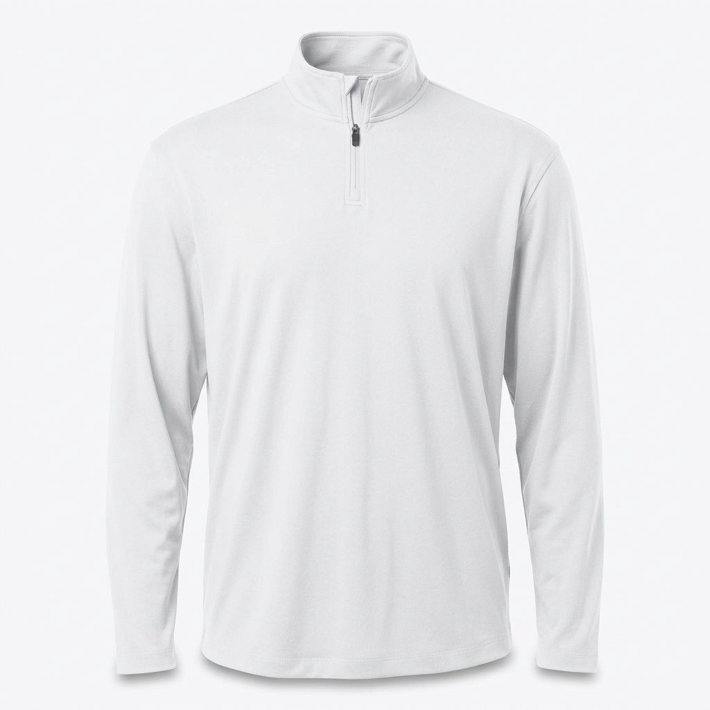 Men's Performance Quarter-Zip Pullover with Custom Embroidery