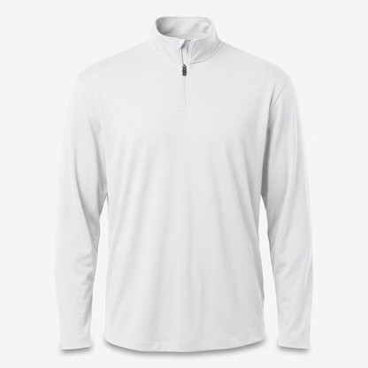 Men's Performance Quarter-Zip Pullover with Custom Embroidery